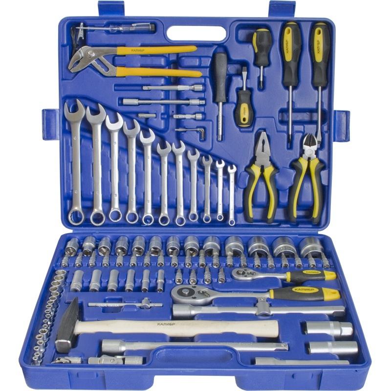 

Слесарно-монтажный комплект Универсальный Калибр 99 шт. УНСМ-99