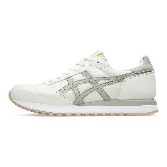 Asics Baskets Unisexe Tiger Runner 2 Crème Gris Olive 1203A293-101