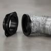 Attractive Dryer Vent Coupler Airtight Seal Ventilation Ducting Retardant