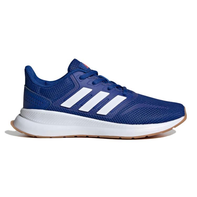 adidas Runfalcon 1.0 K Breathable Low Top Kids' Running Shoes Blue White Kids' FV8838