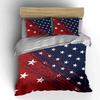 American Flag Star Bedding Set Bedding Duvet Cover Set Duvet Cover Pillowcases (1 * Duvet Cover 2 * Pillowcases, Without Duvet Insert)