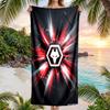 Wolverhampton Wanderers Fußball Strandtuch Weiches Mikrofaser Sommerhandtuch Schnelltrocknend Saugfähiges Handtuch für Strand Schwimmbad Reisen