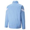 Puma All-Weather Series Colorblock High Neck Diagonal Zip Training Jersey Men Tops Sky-Blue 767761-12