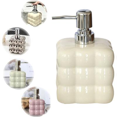 300ml Flüssigseifenspender Presse Getrennte Flasche Badezimmerzubehör Keramik Haushaltsduschgel Shampoo Spenderflasche
