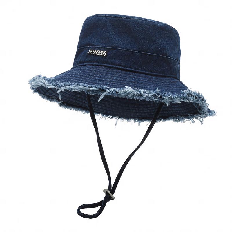 Xuelunduo Jeans Fransenrand Eimerhut