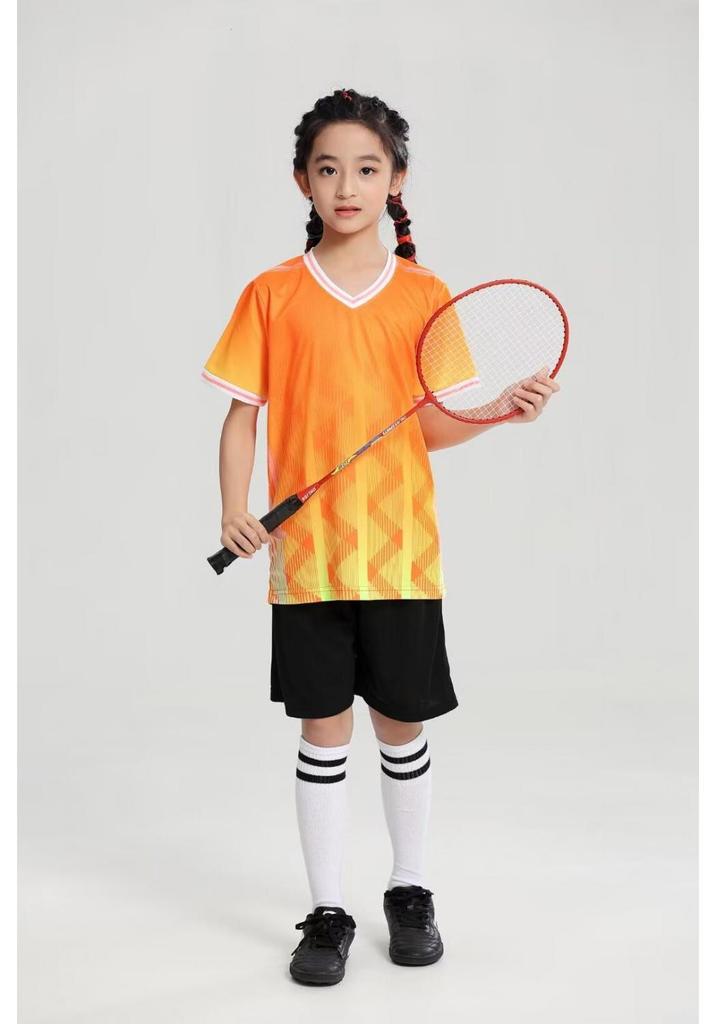 Autumn/Winter Kids' Soccer Uniform Set: Boys & Girls School Training Jersey