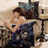 Hot Game R-Resident E-Evil Pillow Covers Cartoon Sofa Decorative Home Double-sided Printing Short Plush Cute Cushion Cover