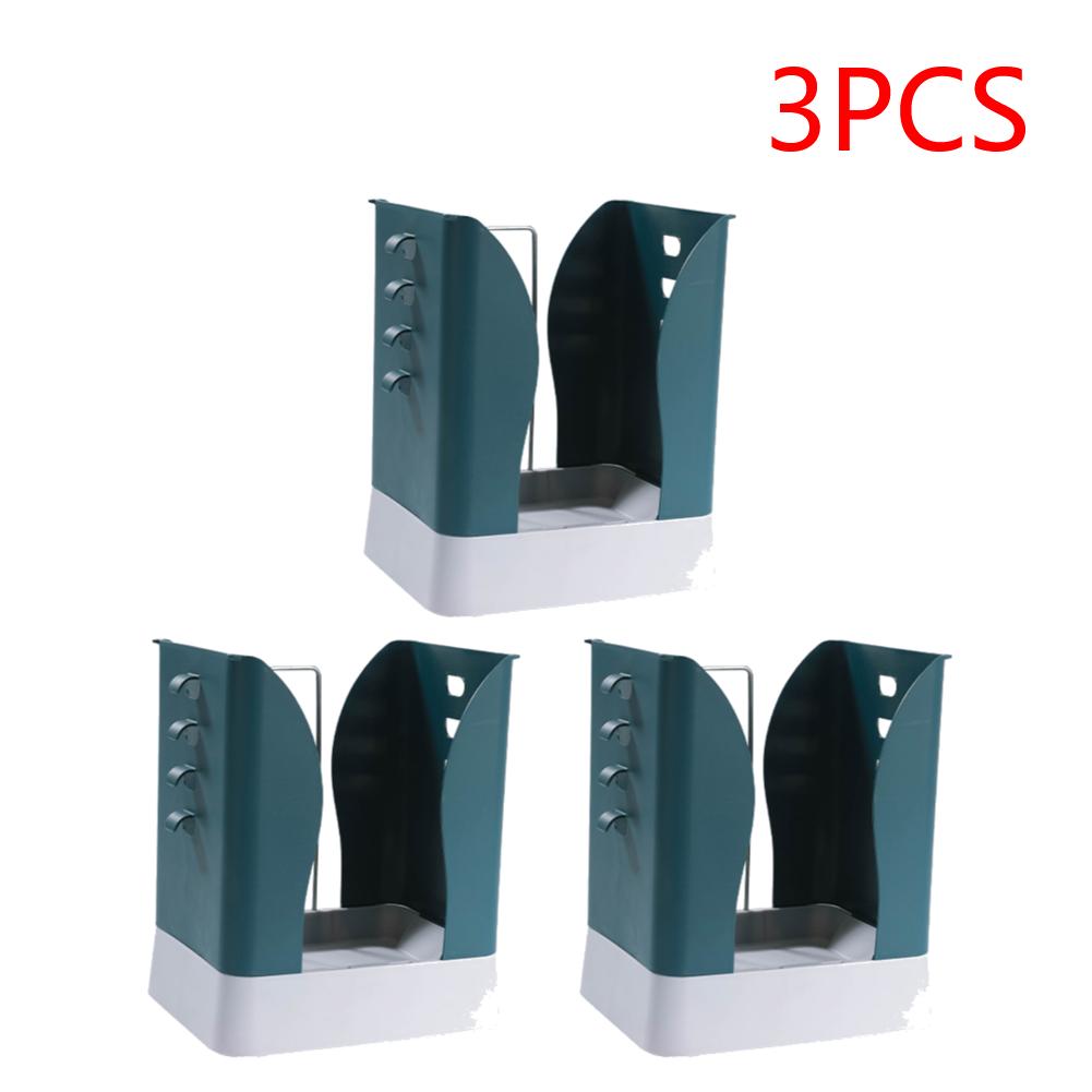 2-5PCS Expandable Trash Can Large Capacity Garbage Bag Holder Household Trash Bucket Portable Waste Bin for Bathroom Bedroom