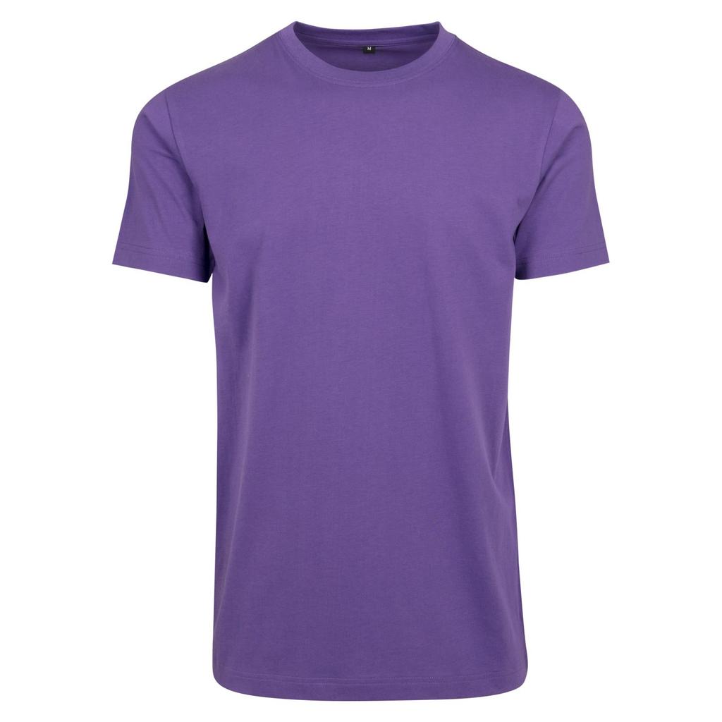 Bouw Je Merk Unisex Volwassen Katoenen T-shirt met Ronde Hals