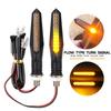 2pcs 12 LED Flowing Motorcycle Turn Signal Light Bendable Flashing Motorbike Indicator Blinker Moto Tail Signal Lamp For Harley
