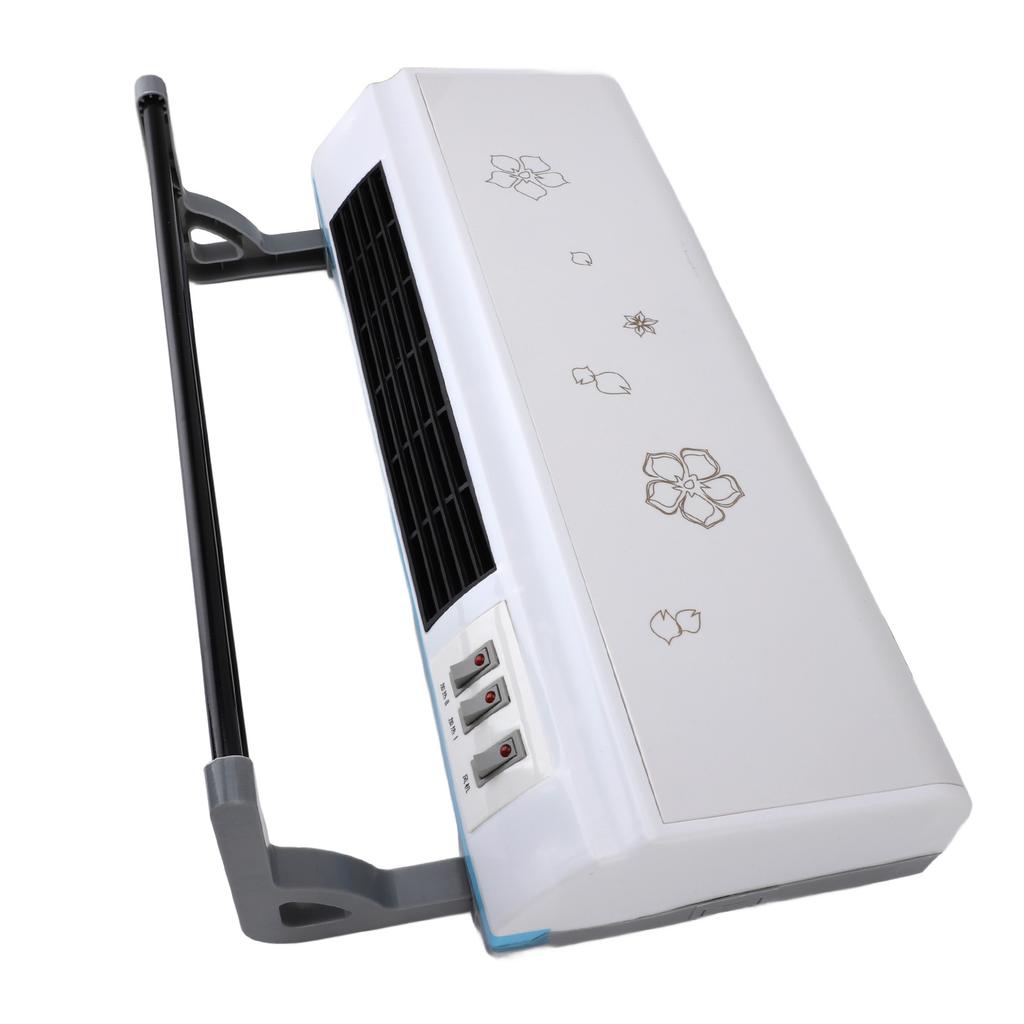 Electric Wall Heater PTC Ceramic Waterproof Wall Mounted Space Heater Warm and Nature Wind for