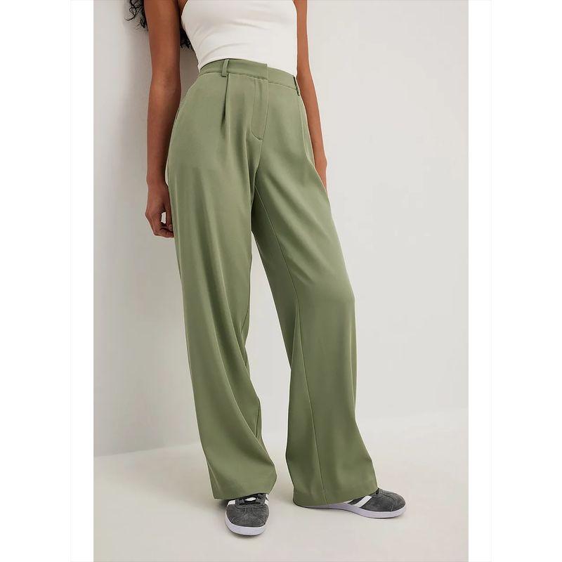 Foreign Trade Original Order NA-K * D Pleat Lightweight Stretch High Waist Suit Pants Drape Loose Casual Wide Leg Pants 1461c2