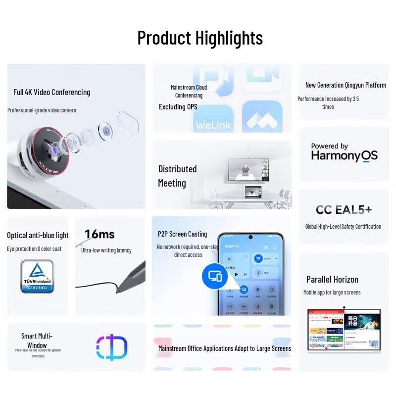 Huawei IdeaHub S2 Pro Smart Interactive Display (CN Version)