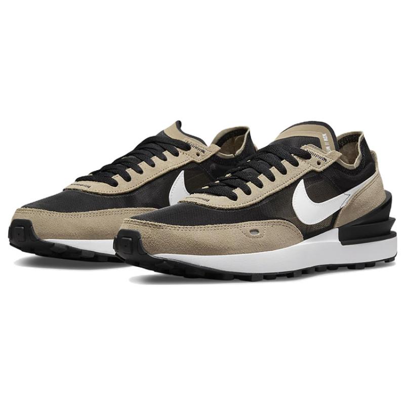 Nike Waffle One Black Khaki Sneakers DA7995-002