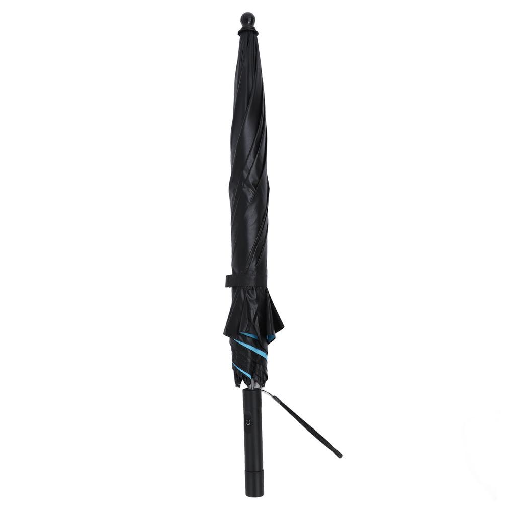 Sun Umbrella with Built In Fan 80cm 3000mAh UV Guard Foldable Blades Rechargeable Cooling Fan Umbrella for Outdoor