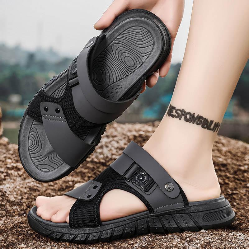 Outdoor Sandals for Men Summer Wear 2024 New Fashion Sports Mountaineering Travel Non-slip Breathable Sandals for Men