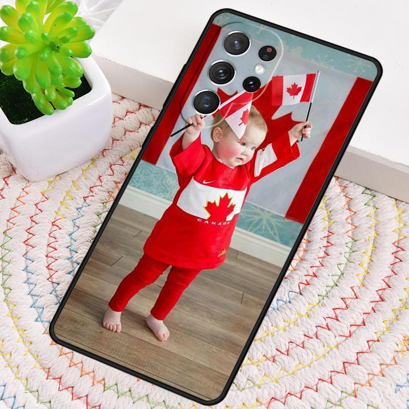 Canada Flag Maple Leaf Red Phone Case for Samsung Galaxy Note 10 Pro S26 Ultra S23 S24 FE S25 S21 S22 PLUS Shockproof Cove