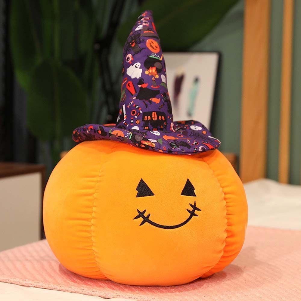 Pumpkin Halloween Home Decoration Plush Doll Plush Cushion Pumpkin Stuffed Toys Pumpkin Plush Toy
