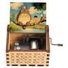 Wooden Painted Music Boxes, Tmall Music Gifts, Gift Stalls,  Of Light Luxury Wooden Hand Cranked MusicBoxes
