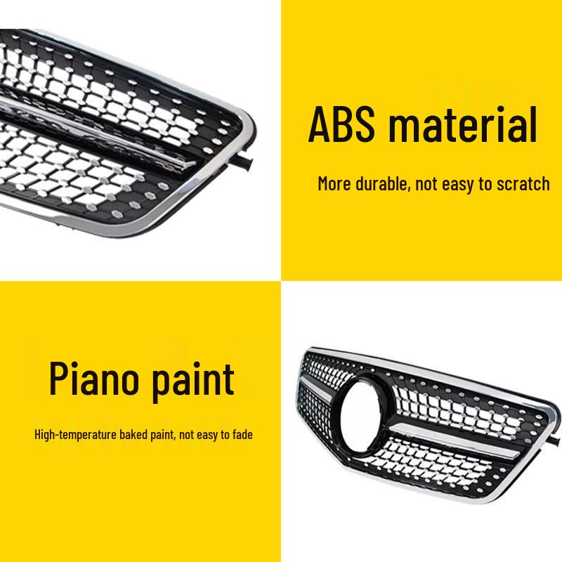 Starry Black Grille for 2009-2013 Mercedes-Benz E-Class W212