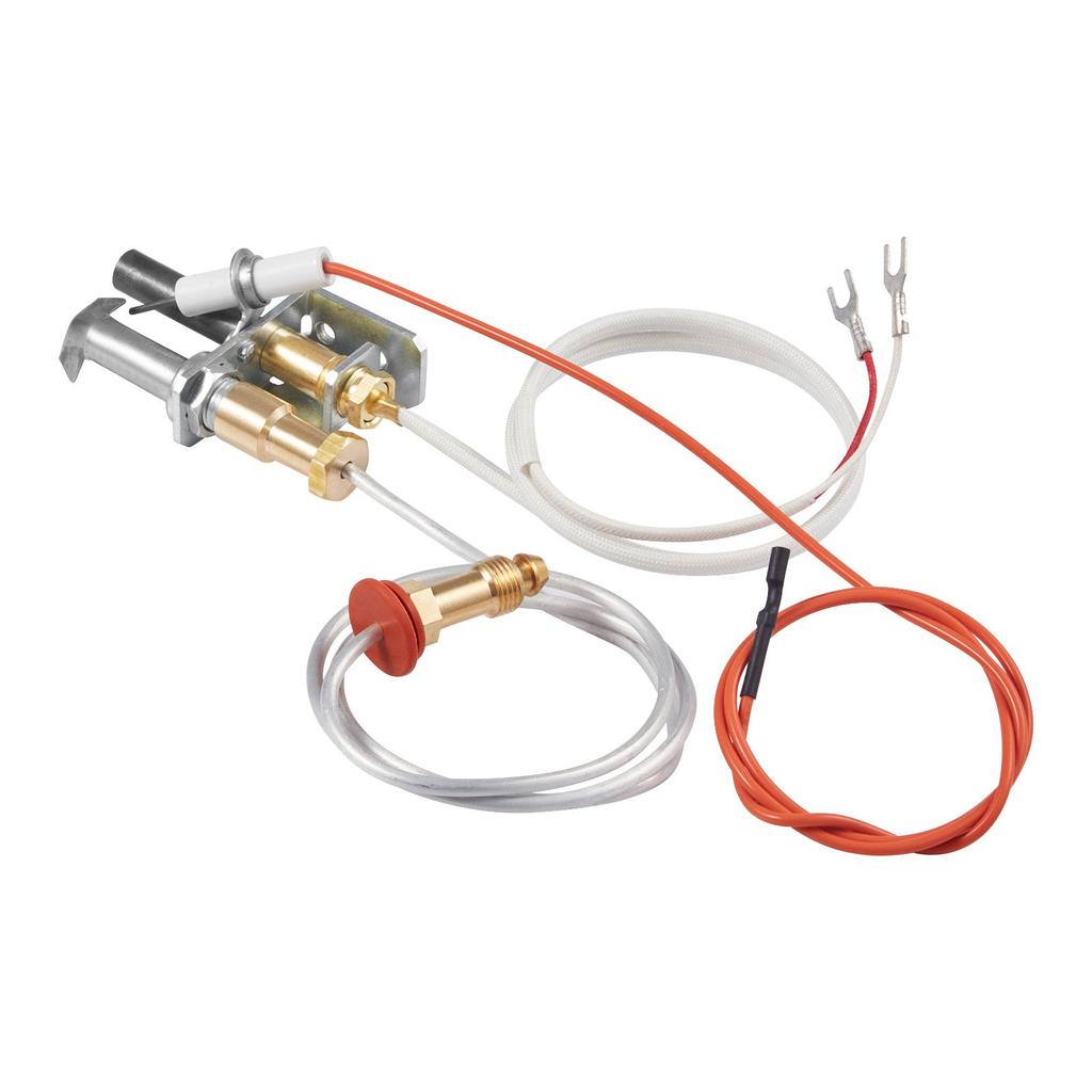 VEVOR Gas Pilot Assembly, OE 446-512A, HSRV 446-512A, SRV 446-512A Fireplace Gas Pilot Assembly Kit, Natural Gas Ignition Replacement