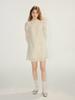 Sinseuden Lily Pintuck Frill Mini Dress
