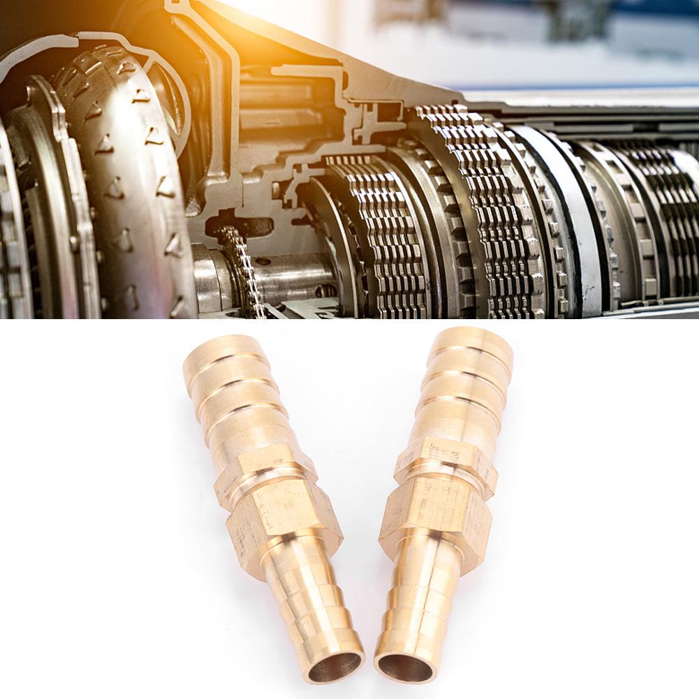 Brass Fitting Hose Barb Tail Reducer Reducing Plug Connector(10mm 12mm 2pcs )