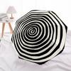 1pc Spiral Pattern Automatic Folding Umbrella - Compact 8-Rib Design, Durable Plastic & Iron, Lightweight for Outdoor Daily Use101
