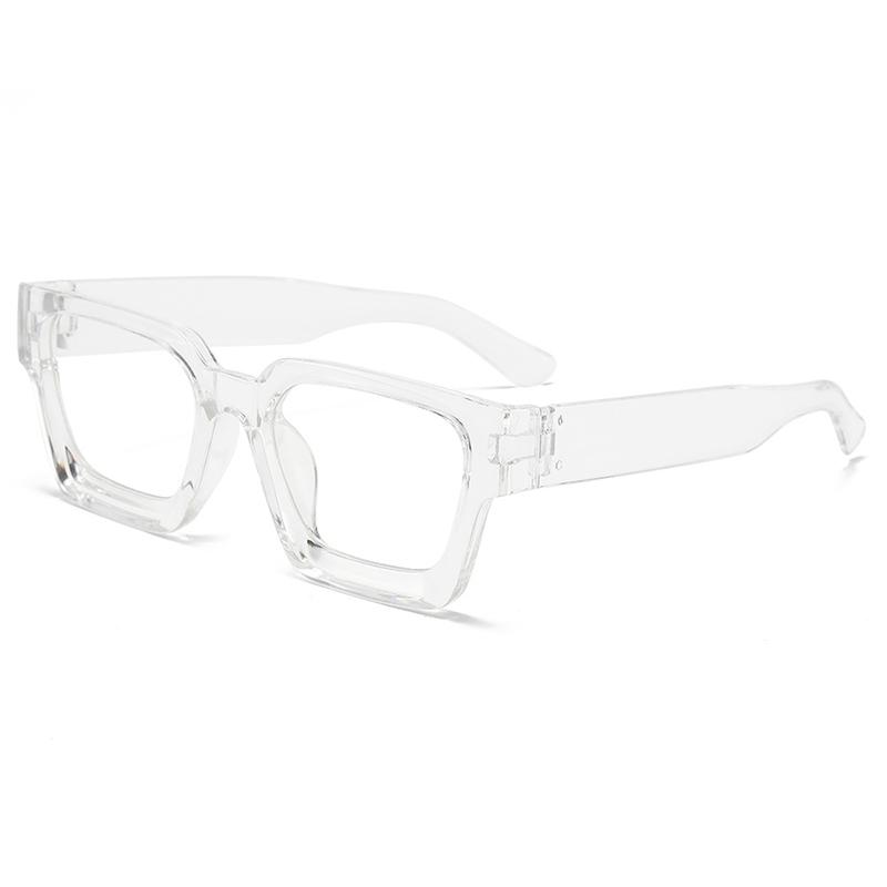 Klassisk Firkantet Innfatning Dame Full Innfatning Solbeskyttelsesbriller For Menn Hverdagsskygger Brilletilbehør Gave