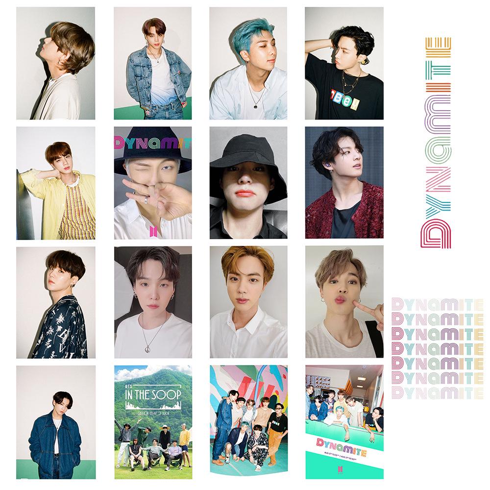 BTS Dynamite Album Park Jimin Photo & LOMO Cards Set Dynamite
