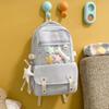 Schoolbagins Simple and Versatile Class Backpack Female, High School Student, Junior High School Student School Bag Large Capacity Lightweight Burden 