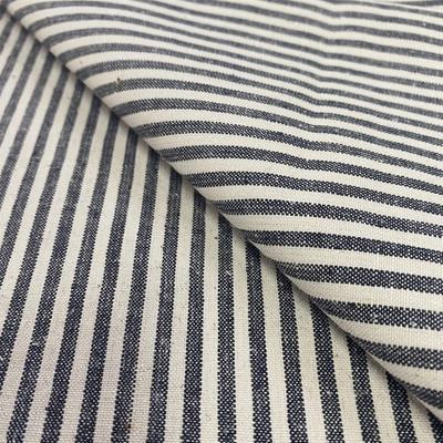 0005 Linen Striped Striped Regular For Hemp Ideal for Crafts [HEMP SHOW] Cotton, Yarn-dyed Pattern, Fabric, Clothing, Thickness, Crafts, Fabric,