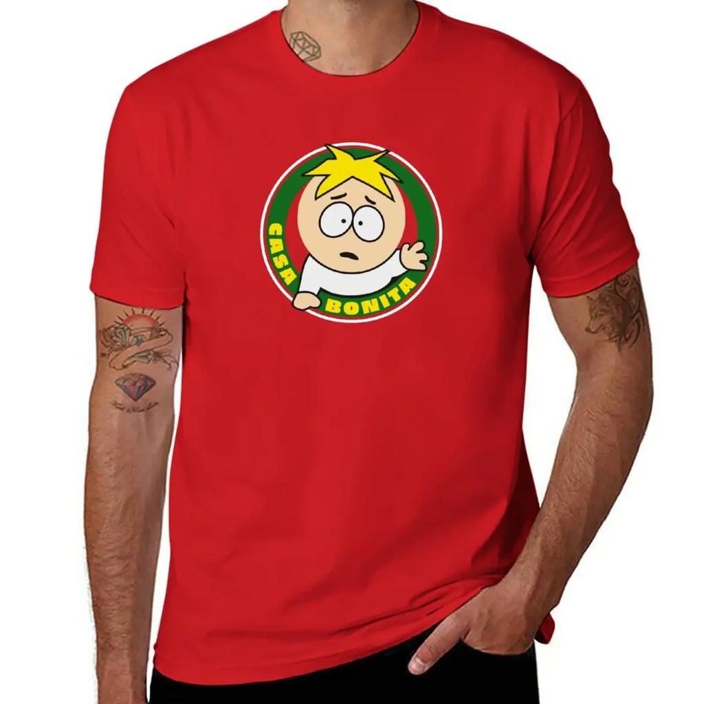 Butters - Casa Bonita T-Shirt Aesthetic clothing tops T-shirt men
