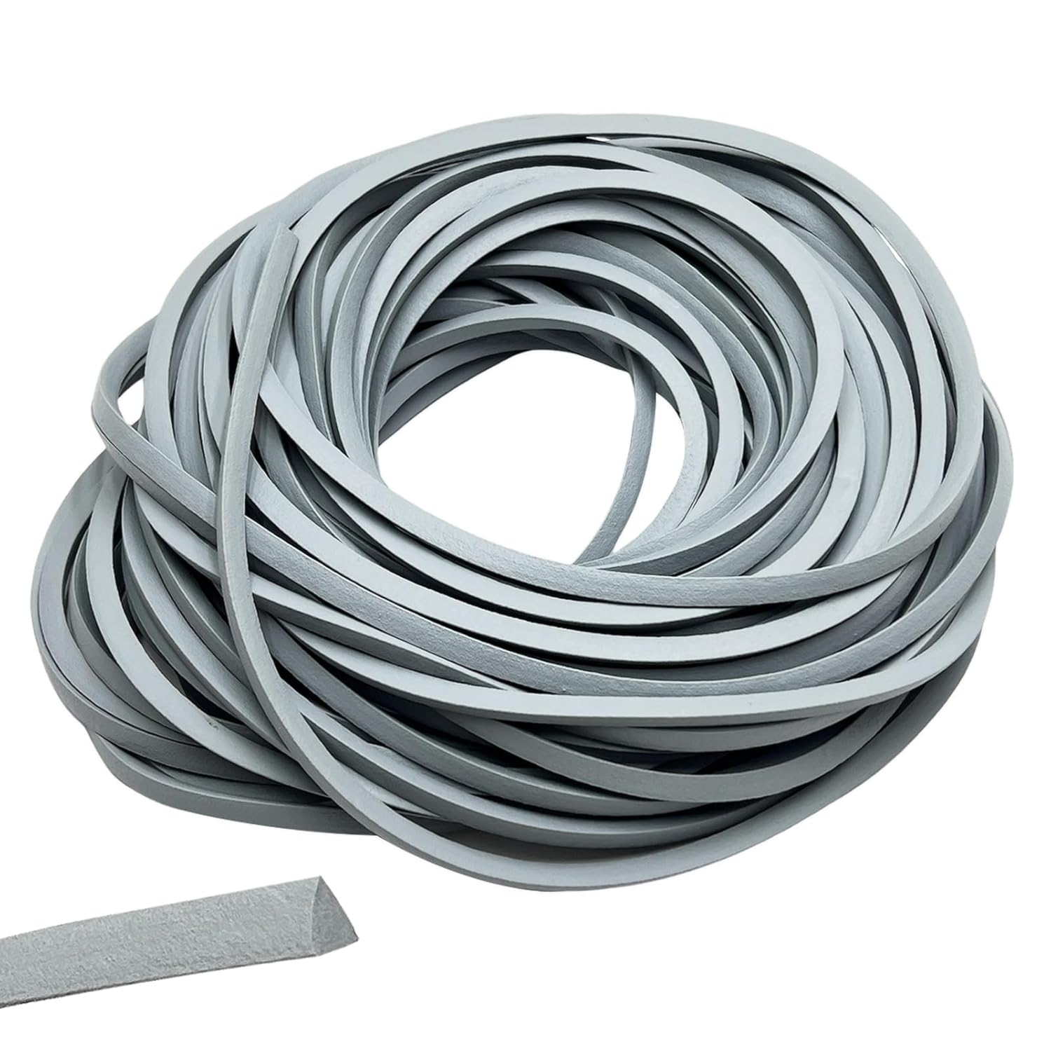 Backer Rod 1/4 Inch 100 Ft, EPDM Rubber Backer Rod Caulk Saver for Joints Concrete Gaps and Filling, Wall Cracks, Driveway and Joint Filler (Grey)