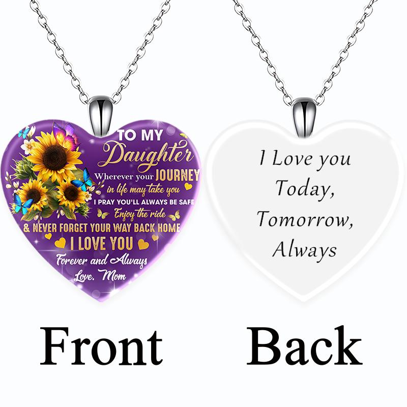 

Модные ювелирные изделия, ожерелье с подвеской в ​​виде кристаллов любви, английское ожерелье с подсолнухом