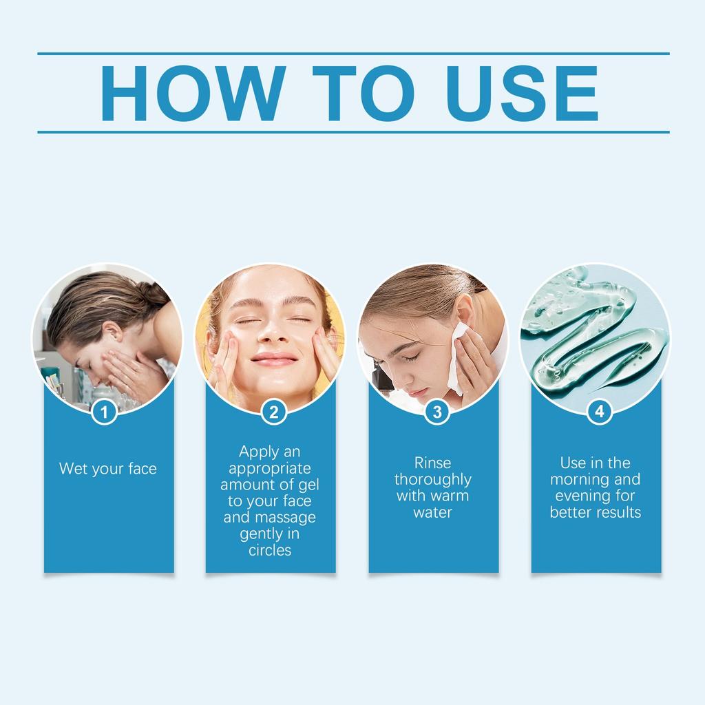 Clear Gel Cleanser Containing Ceramide Amino For Sensitive Muscles,100ml,