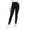 European and American women's clothing new leopard print comfortable casual yoga trousers high waist hip lift elastic pants