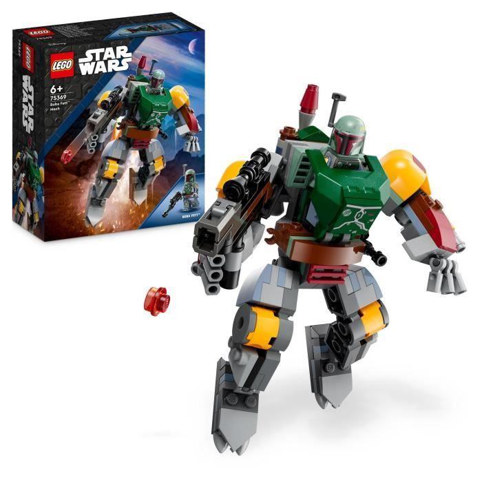 LEGO® Star Wars 75369 Le Robot Boba Fett, Figurine À Construire Avec Blaster Lance-Tenons Et Jetpack