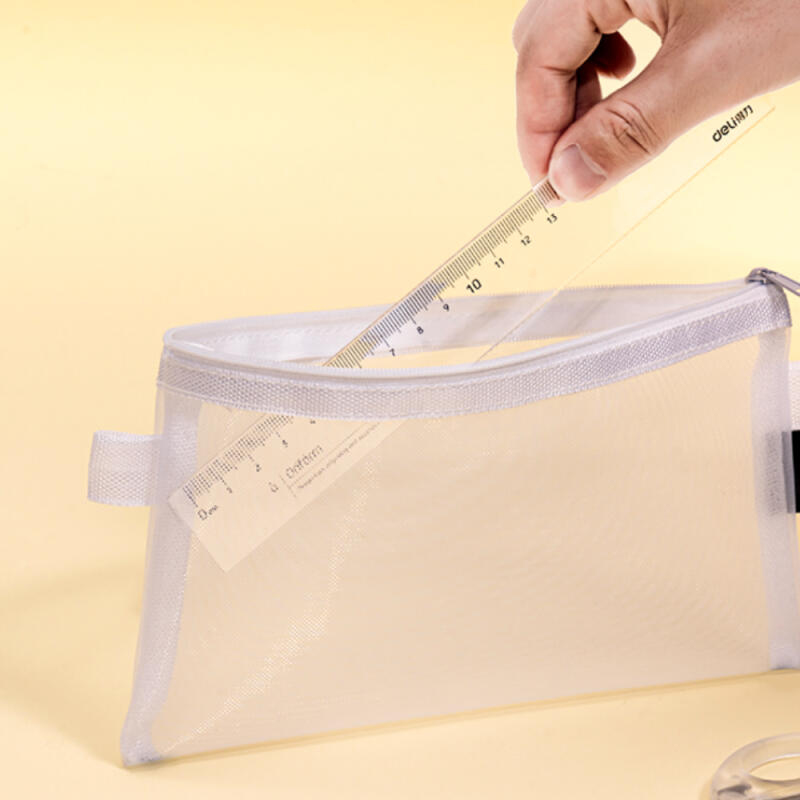 Mesh Pencil Case Slim Pouch