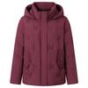Plus Size XL-6XL Middle Age Women's Short Puffer Jacket Winter Outerwears Hooded Elegant Embroidery Thick Warm Down Coats