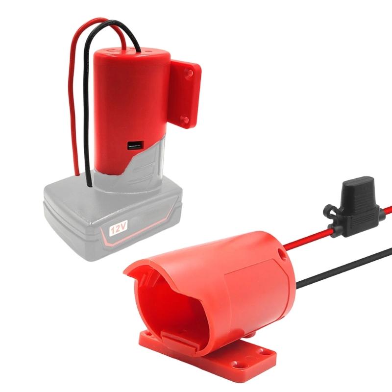 Power Ride Wheel Adapter DC12V Output LiBattery Adapter for Multiple Devices For Customs Electronics Modifications