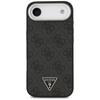 Guess 4G Triangle Logo MagSafe case for iPhone Air black silver