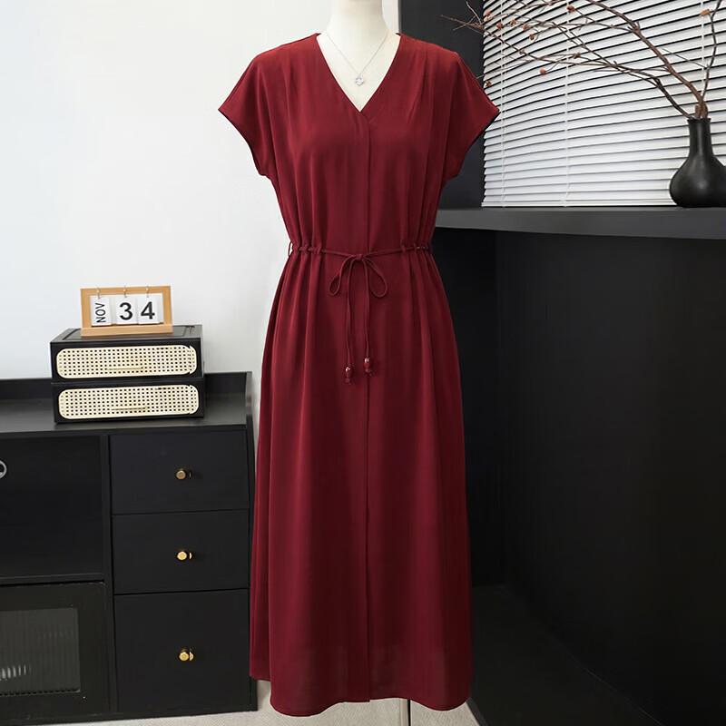 

Xuexi Mother s Elegant Chinese Style Summer Dress 3XL