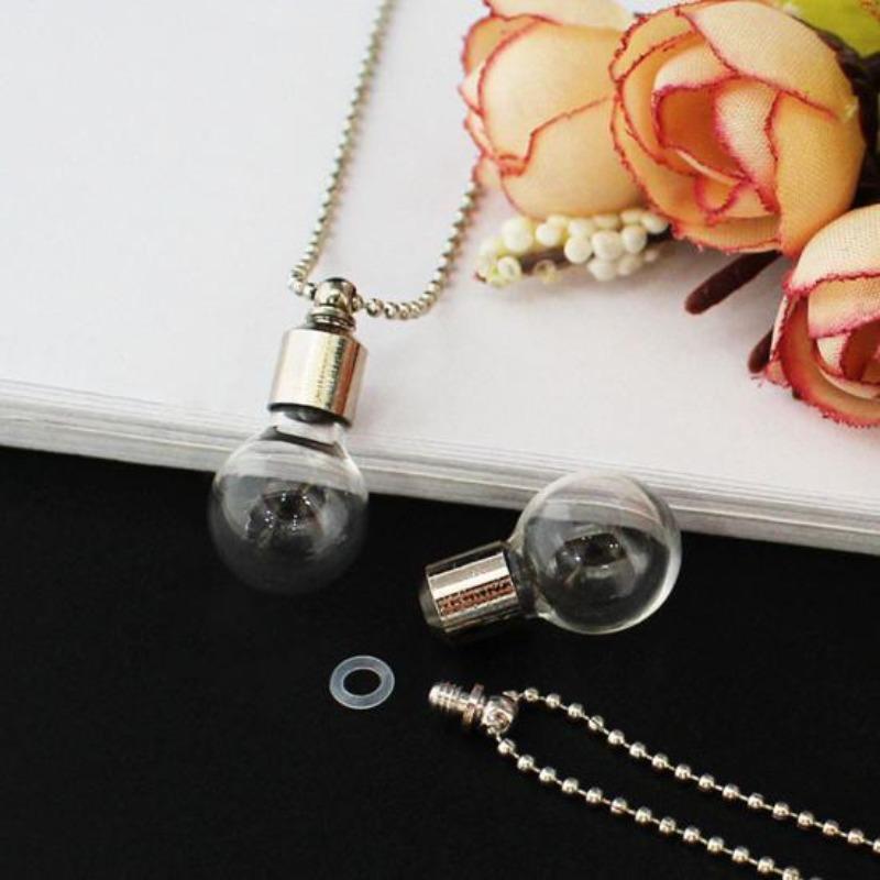 Yaratıcı DIY Kolye Doldurulabilir Hafif Giydirme