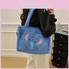 Plush Tote Bag For Women With Zipper Closure And Inner Pocket For Daily Use