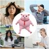 Cute Squeeze Pink Pig Toy Stress Relief Toy Decompression Soft Sensory Slow Rebound Pink Animals Vent Toys Gifts for Girls Boys