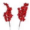 Red Crafted Beautifully Foam Christmas Berries For Stunning Holiday Decor Arrangements And