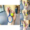 Tennis Metal Delightful Racket Keychain Fashionable Gift For Holidays Festivities And