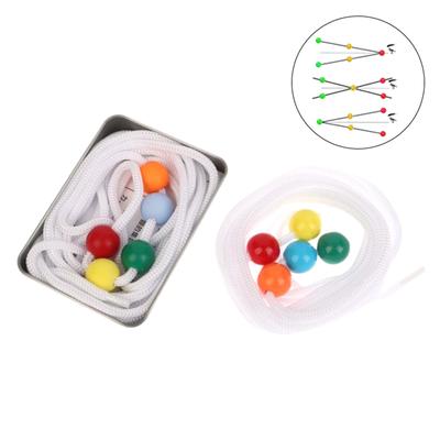 Sports Vision Training Five Bead Brock String Visual Convergence Deficit Training Tool Target Pointing Exercise