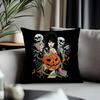 Viral EElvira Mistress of the Darkable Cushion Cover Antidustmite Pillowcase Invisible Zipper Silky Short Plush Sofa Cushion